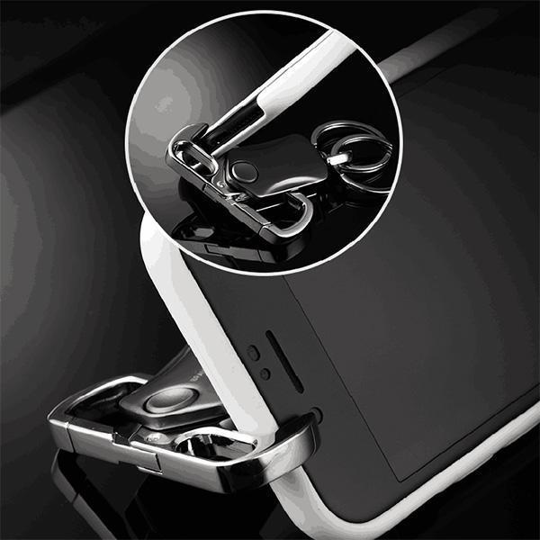 Móc khóa EKLEVA siêu bền đa năng thiết kế xoay 360 độ thời trang cho nam