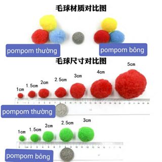 Pompom làm thủ công