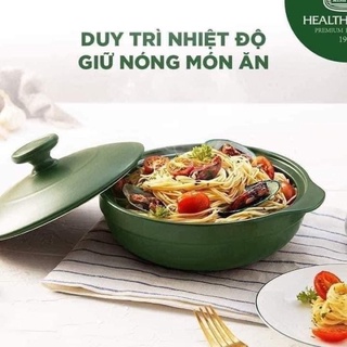 Nồi sứ dưỡng sinh Minh Long luna 2 lit (đáy cạn)