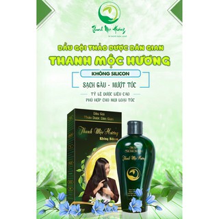 DẦU GỘI THẢO DƯỢC DÂN GIAN THANH MỘC HƯƠNG SẠCH GÀU HẾT RỤNG TÓC NẤM ĐẦU