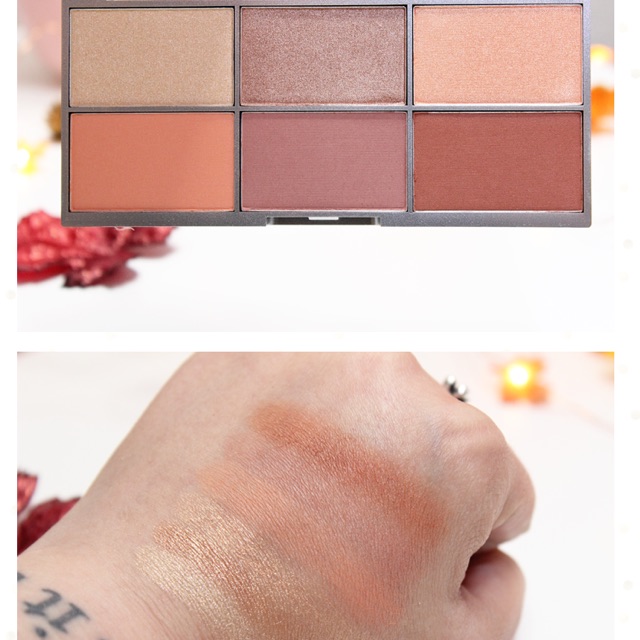 (HOT SALE) (LUÔN HỎI KHO TRƯỚC KHI ĐẶT) BẢNG HIGHLIGHT + PHẤN MÁ ELF MODERN METALS BLUSH AND HIGHLIGHTER