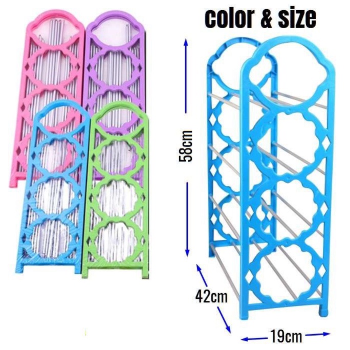 KỆ ĐỂ GIÀY 4 TẦNG ĐA NĂNG GIÁ RẺ