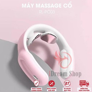 Máy massage cổ vai gáy remax gối mát xa hồng ngoại đa năng chữ u masage 3d cao cấp chính hãng