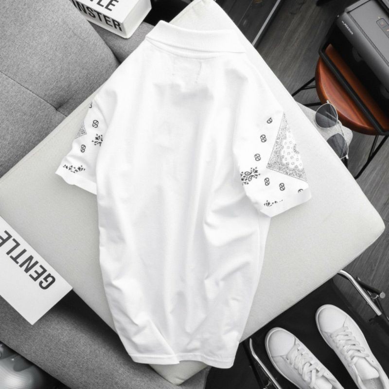 ( Big size đến 110kg) áo thun có cổ nam HỌA TIẾT | BigBuy360 - bigbuy360.vn