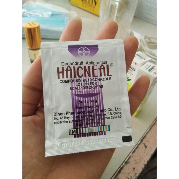 Dầu gội Haicneal hỗ trợ nấm & gàu hết hạn sử dụng ngày 26/04/2021