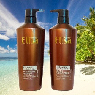 XẢ KHO Cặp Dầu Gội Xả Dưỡng Sinh ELISA 800ml