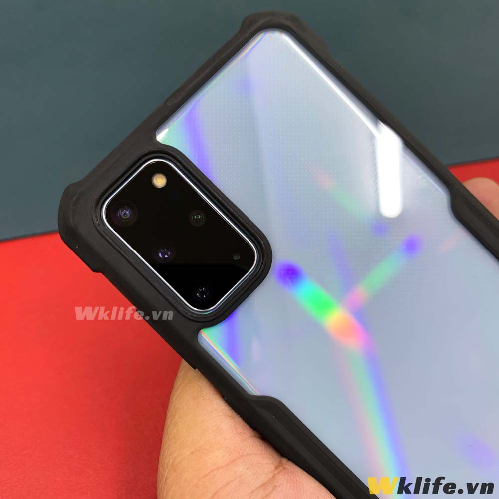 Ốp Samsung S20 Plus Xundd Viền Cao Su Chống Sốc Lưng Trong Suốt Chống Ố Vàng