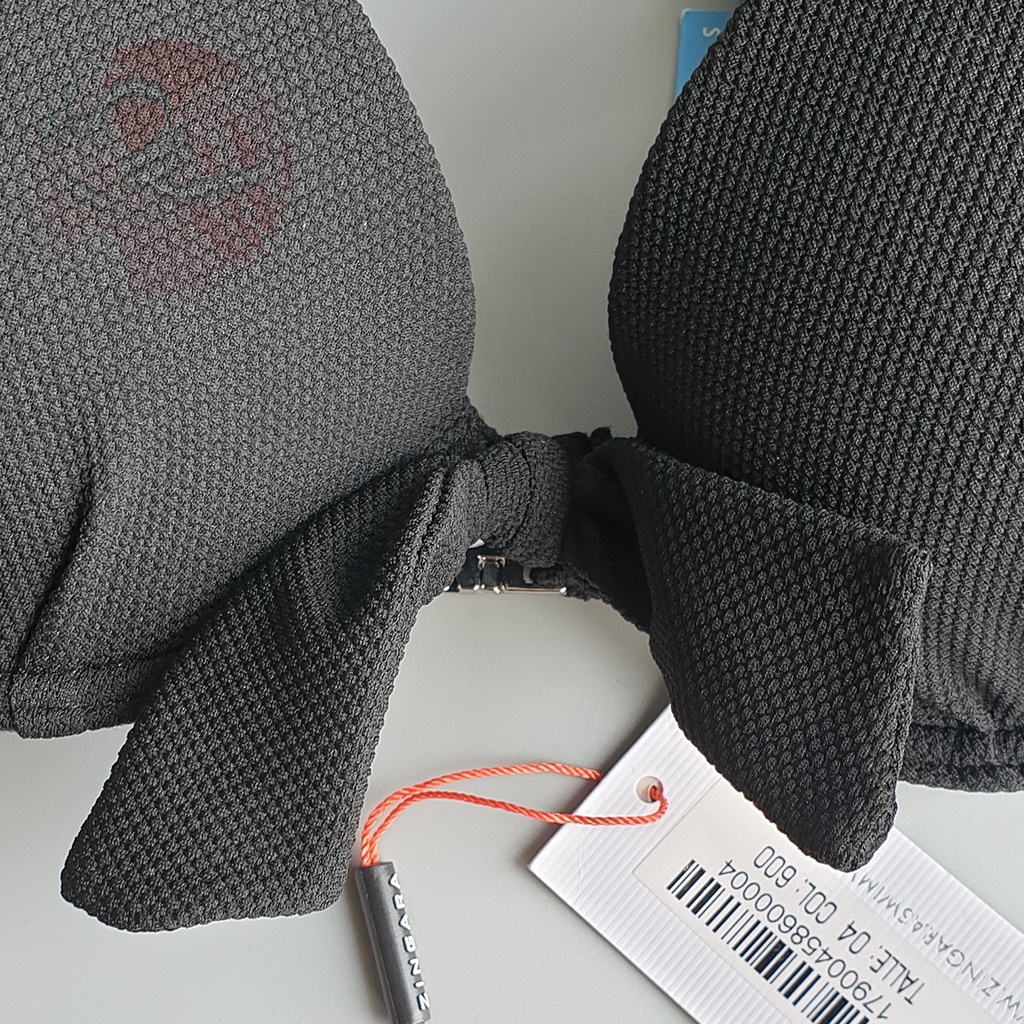 Bộ bơi hai mảnh áo cúp phối quần cạp thấp đính phụ kiện du mục thiết kế mẫu ES xuất khẩu Ý