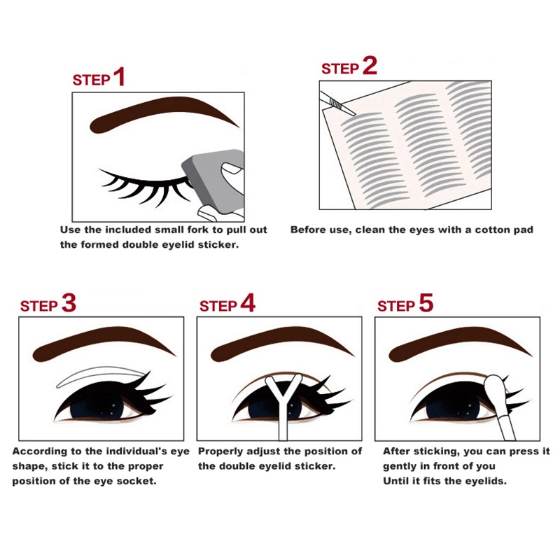 (Hàng Mới Về) Miếng Dán Tạo Mắt Hai Mí Vô Hình Lâu Trôi Tự Nhiên L638/ Miếng Dán Kích Mí Tự Dính Tạo Đôi Mắt To Tự Nhiên | BigBuy360 - bigbuy360.vn