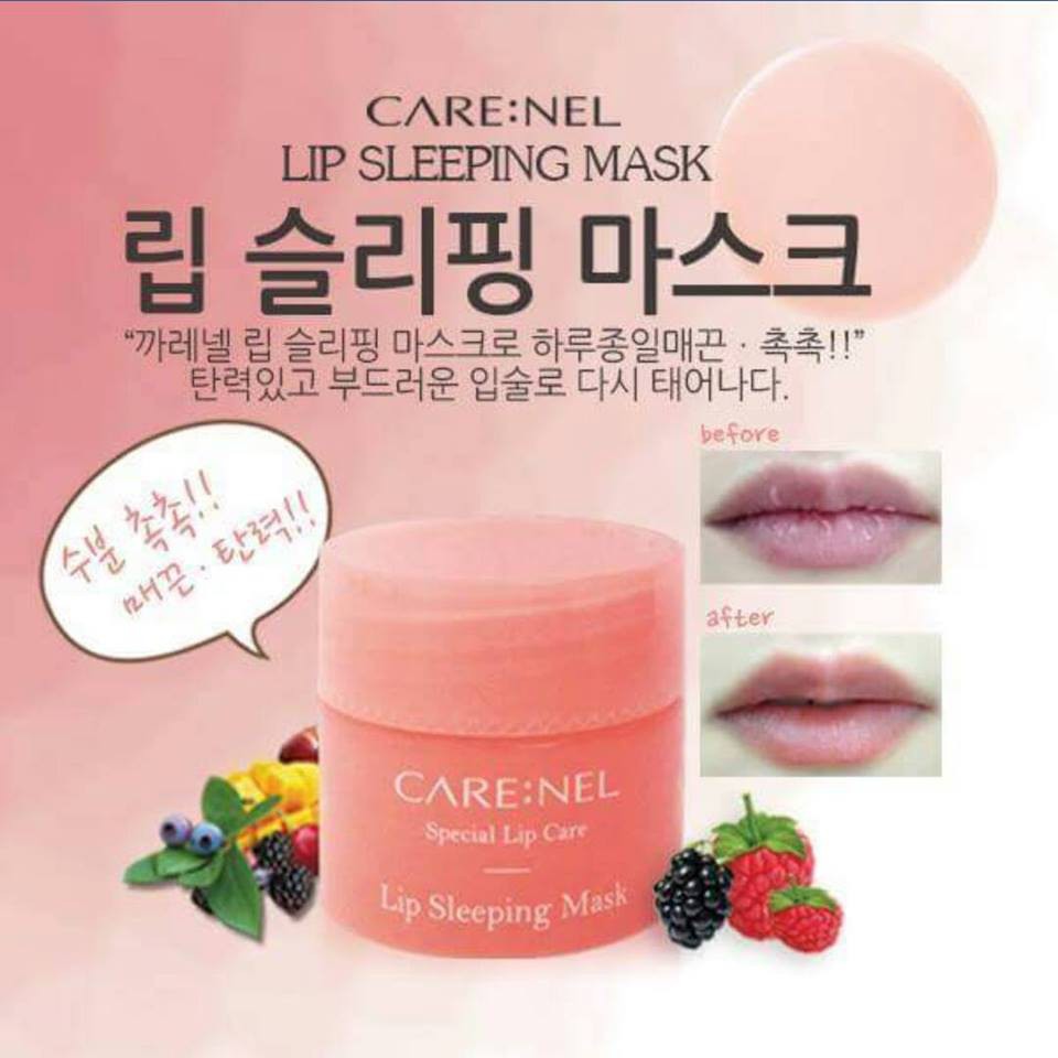 Mặt nạ ngủ môi mini CARE:NEL Lip Sleeping Mask