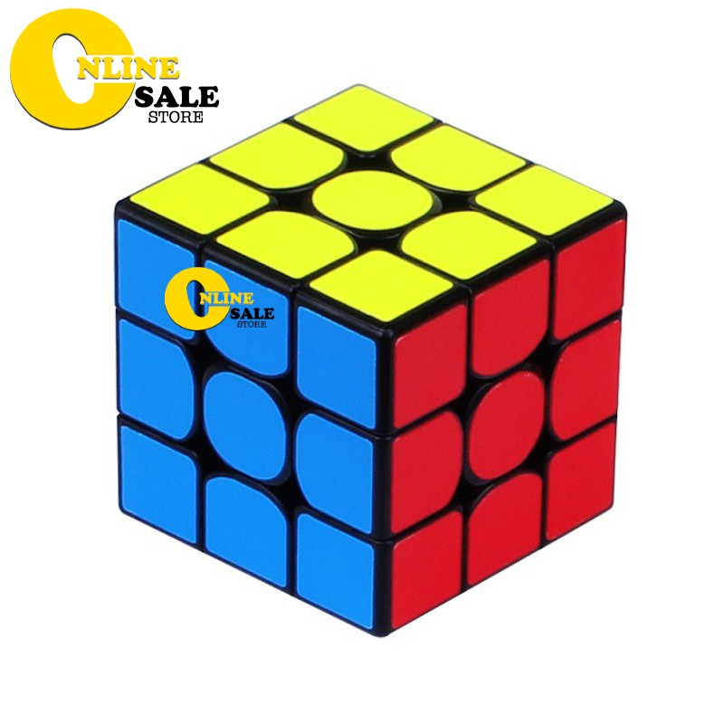 Rubik 3x3 QY Speedcube 3 Tầng Khối Lập Phương Ma Thuật - Cục Robik Xoay Nhanh Mượt Trơn, Lõi Cứng Cáp, Bền
