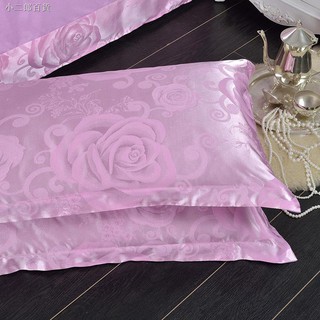 Cặp Vỏ Gối Lụa Satin Rộng 48x74cm