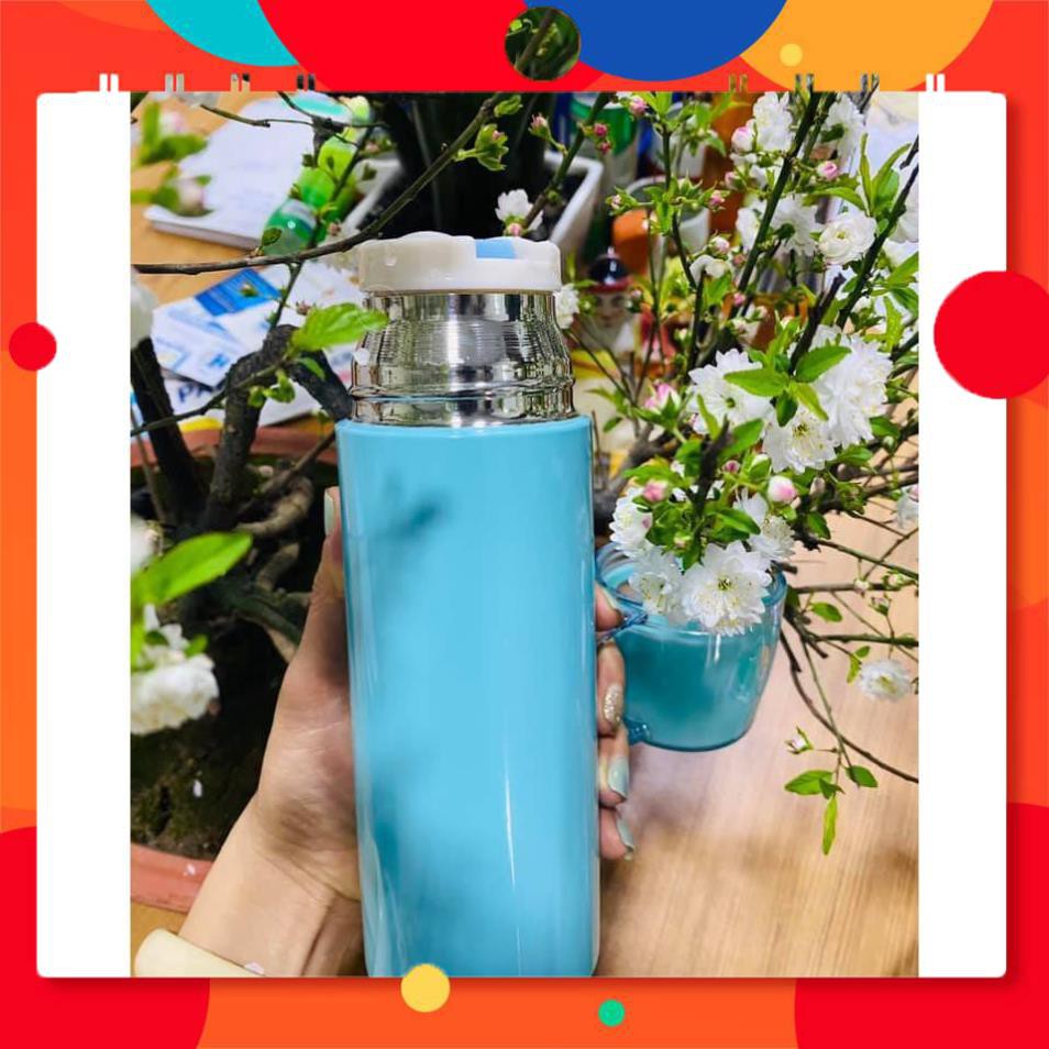 Bình Giữ Nhiệt Nóng Lạnh Inox 2 Lớp Cao Cấp Nhiều Dung Tích 350-500ml