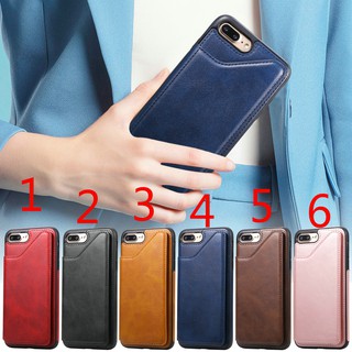 Ốp lưng da PU từ tính cho Iphone 7 8 Plus X XS