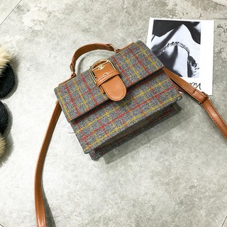 Túi thời trang nữ họa tiết kẻ karo siêu xinh