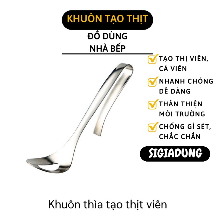 Môi Inox Nặn Thịt viên -Làm Mọc Tiện Lợi