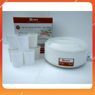 MÁY LÀM SỮA CHUA CỐC NHỰA 8 CỐC - SIAM.