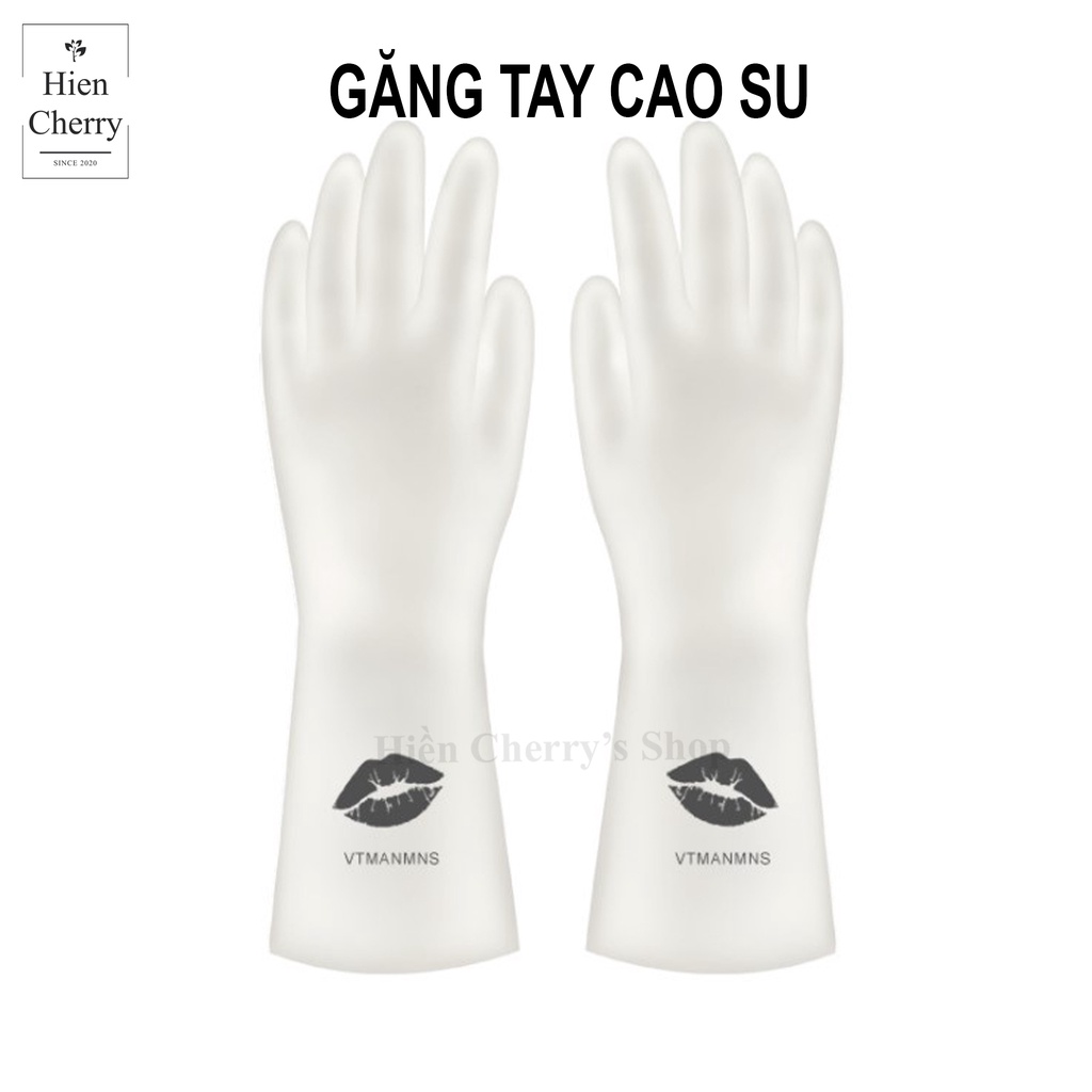 Găng tay cao su con hươu, găng tay rửa bát chất liệu cao su tự nhiên, siêu bền siêu dai, bảo vệ da tay