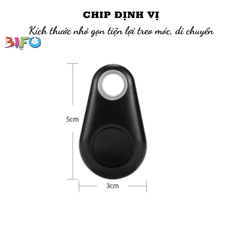 [Kèm pin, hộp] Chip Định Vị Tìm Đồ Vật, Điện Thoại, Chìa Khóa Siêu Nhanh, Chuẩn Xác