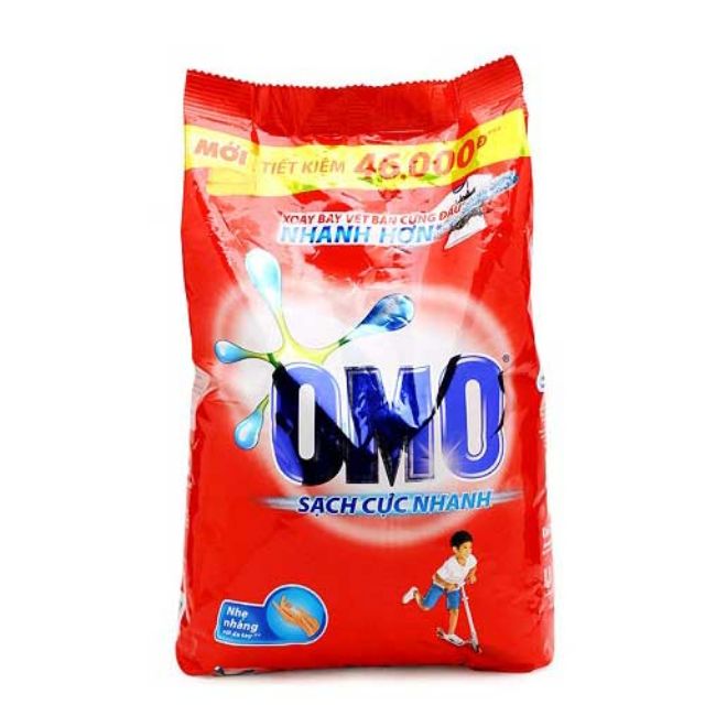 Bột giặt Omo Sạch cực nhanh 6 Kg