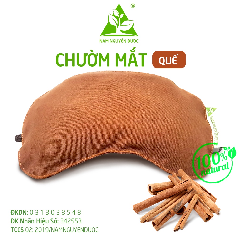 [Mã INBAU15 giảm 10% đơn 0đ] Túi Chườm Mắt Thảo Dược QUẾ - Nam Nguyên Dược