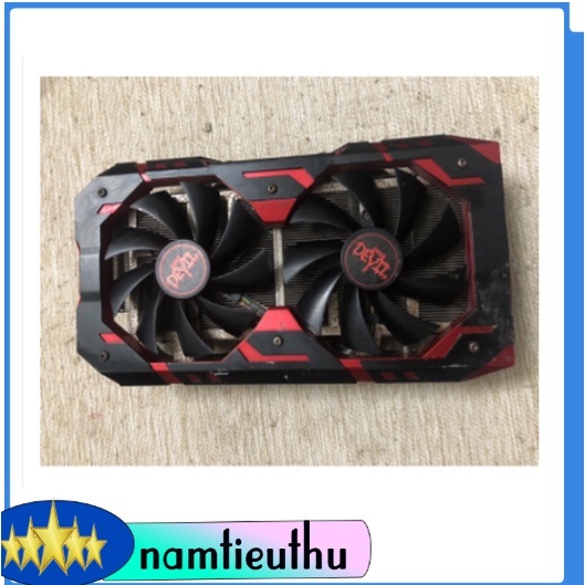 Bộ quạt tản nhiệt tháo vga rx 580 reddevil khoảng cách 4 tâm ốc 12,7mm