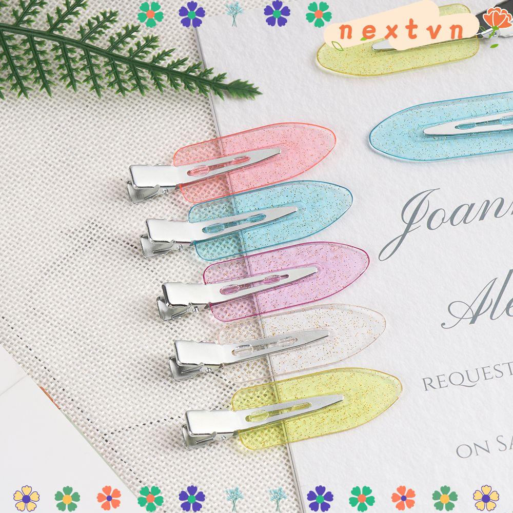 Kẹp tóc không gây cong không để lại dấu vết nhiều màu sắc dùng để trang điểm