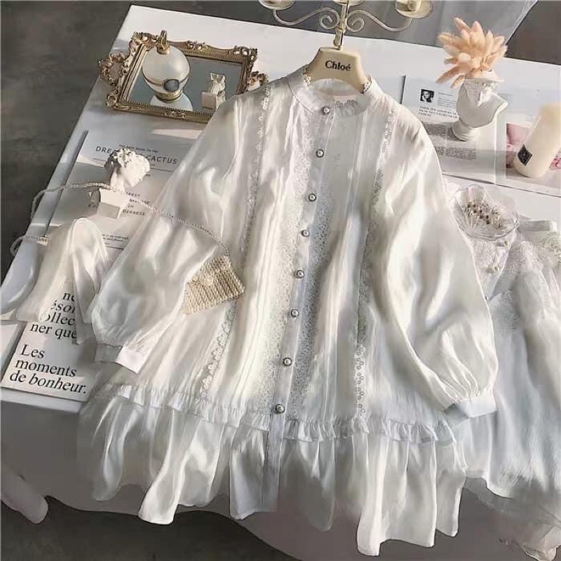 váy vintage quý tộc
