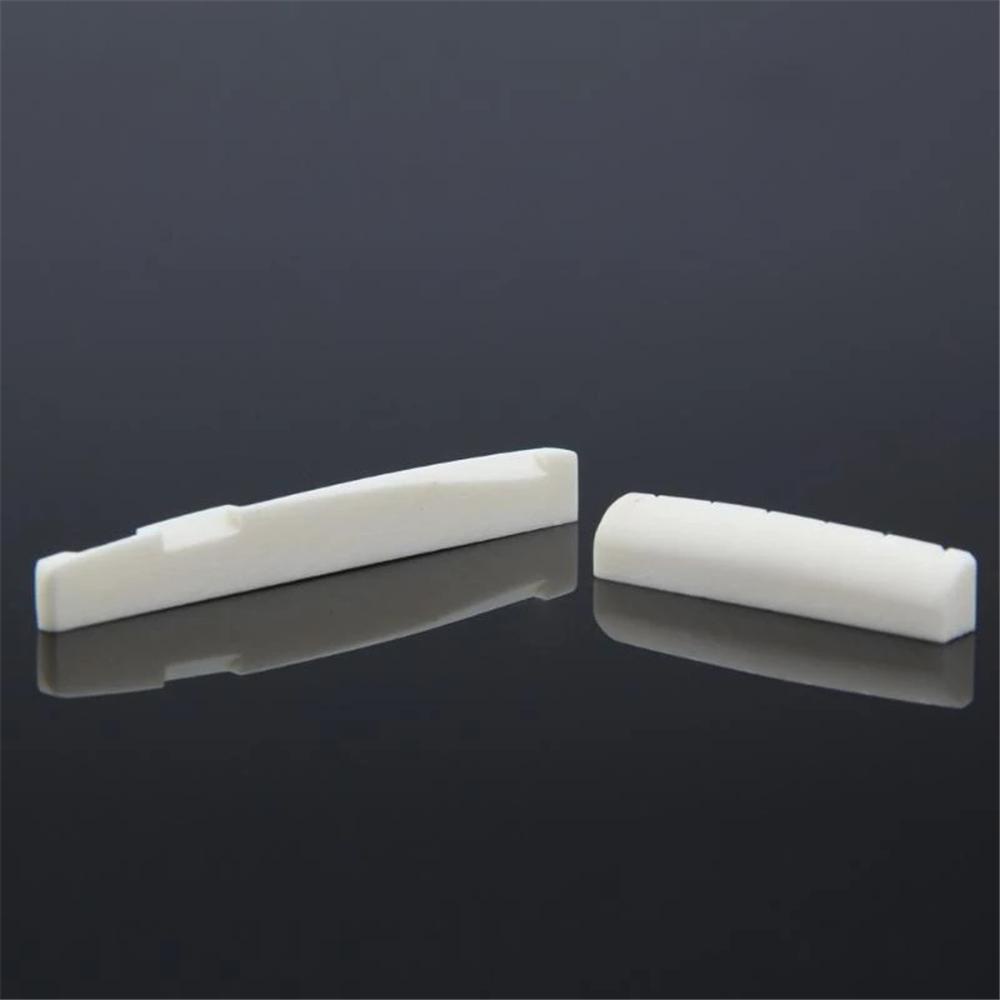 Ngựa Đàn Guitar 6 Dây Màu Trắng Và Đai Ốc