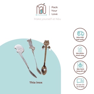 Thìa inox 304 không gỉ uống trà, uống cafe, pha nước hoa quả tạo hình hoa lá độc đáo