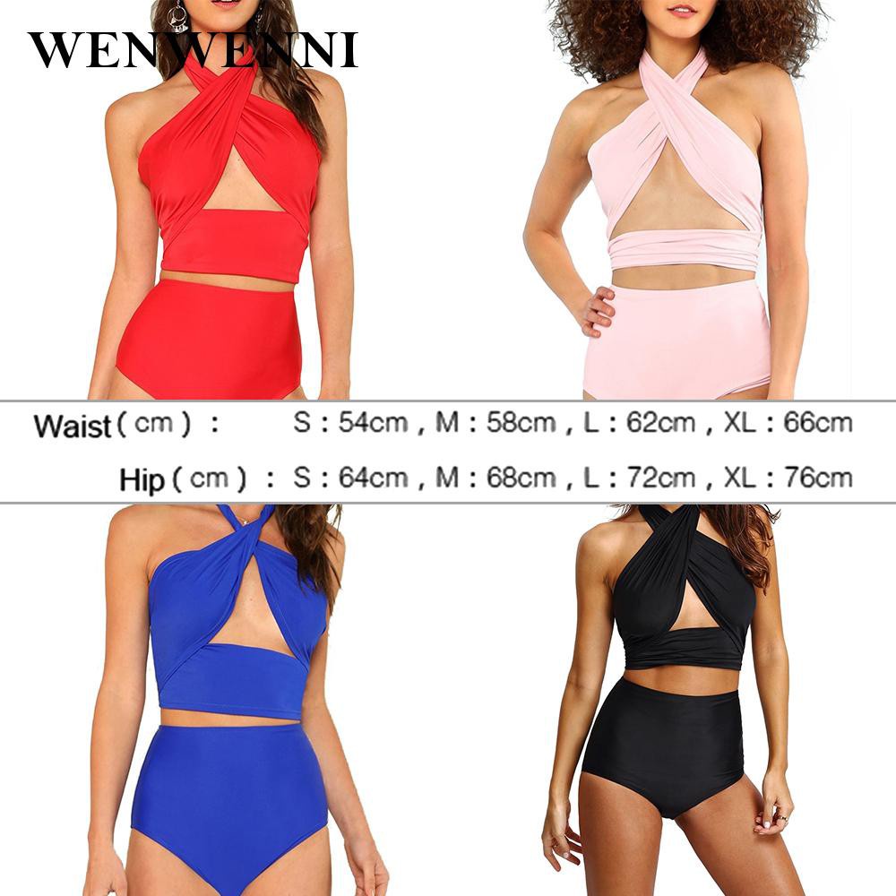 Bộ Bikini Hai Mảnh Phối Dây Chéo Thời Trang Cho Nữ | WebRaoVat - webraovat.net.vn