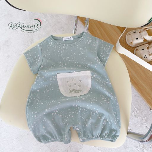 Body cộc tay túi Doraemon chất liệu cotton co giãn 4 chiều (KM22-BD228)