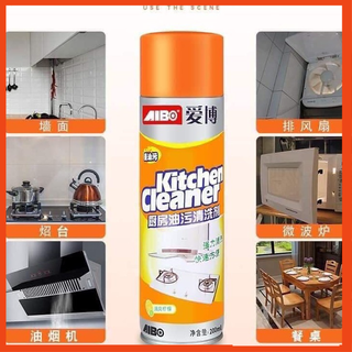 Bình xịt bếp kitchen clear vàng cam tẩy sạch bong vết bẩn.