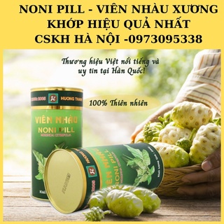 Viên nhàu Hương Thanh Hộp xanh 500gr - NONI PILL