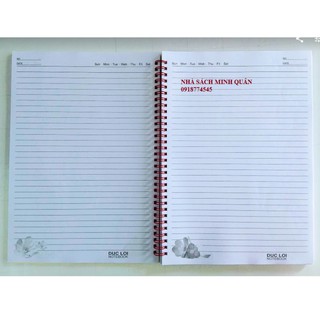 SỔ LÒ XO A4 200 TRANG - DUC LOI NOTEBOOK