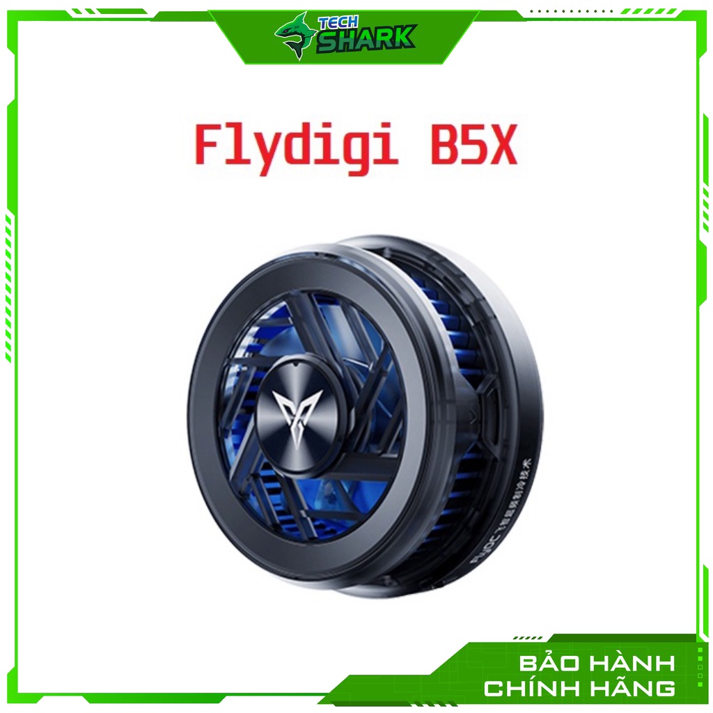 Flydigi B5x | Quạt tản nhiệt sò lạnh từ tính dành cho điện thoại và máy tính bảng ipad