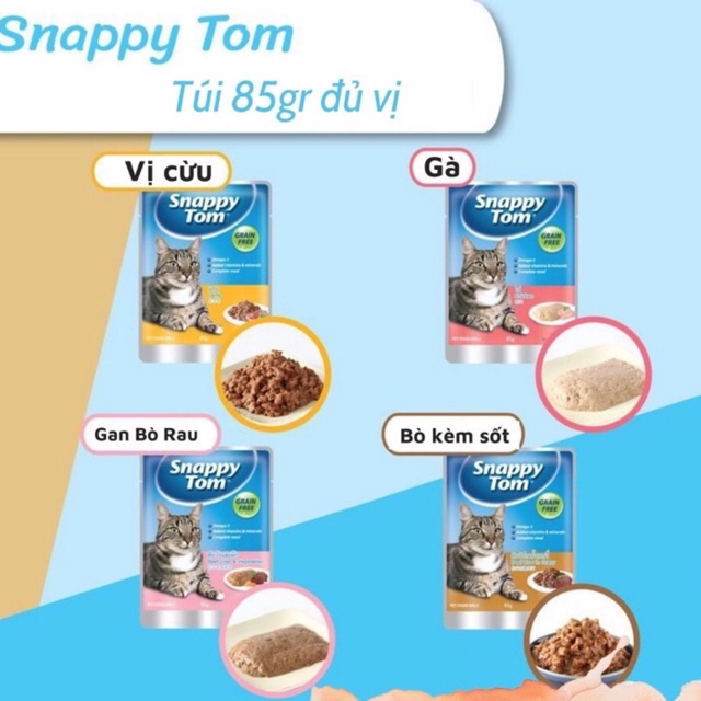 Pate Snappy Tom Lon 400g - Thức Ăn Pate Cho Mèo