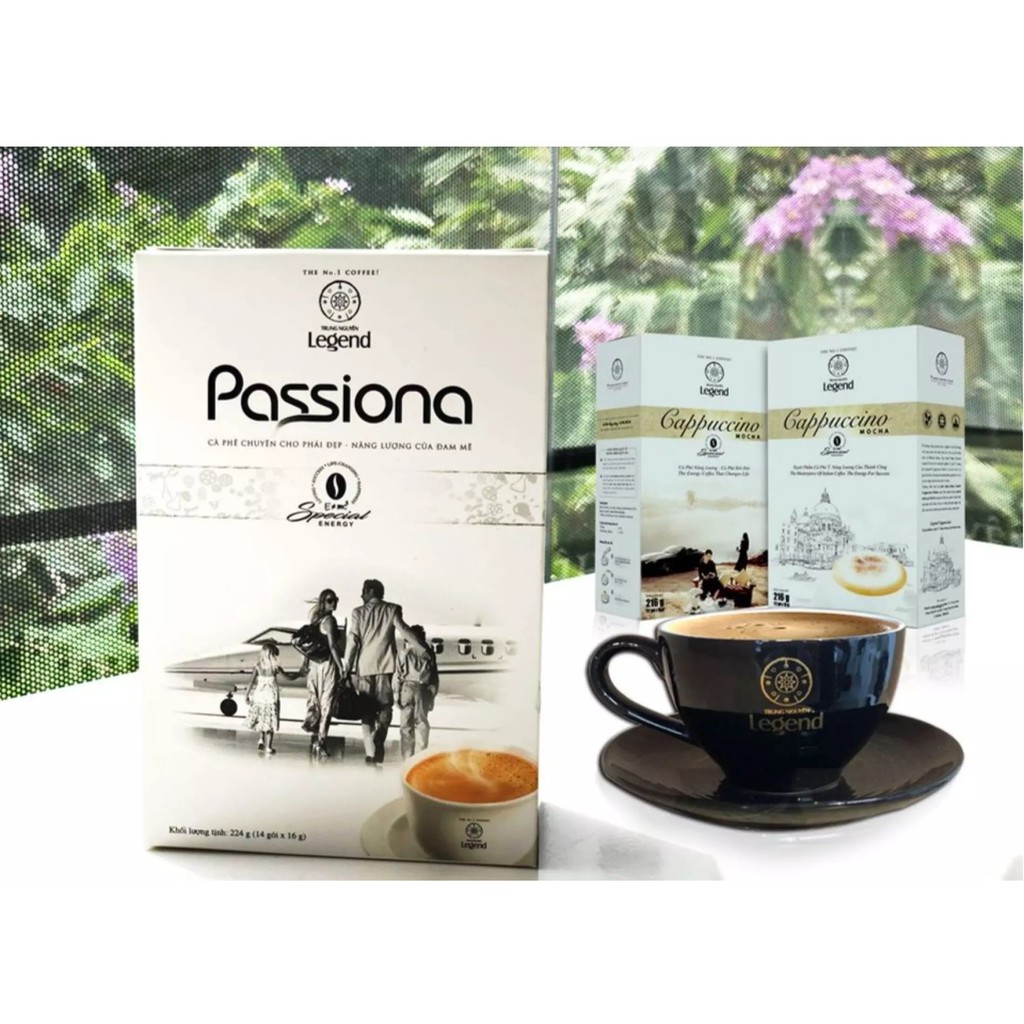 [SenXanh CAFE] Cà phê hòa tan G7 Cappuccino Mocha - hộp 12 gói 18gr Trung Nguyên Legend - Cà Phê Cho Phái Đẹp