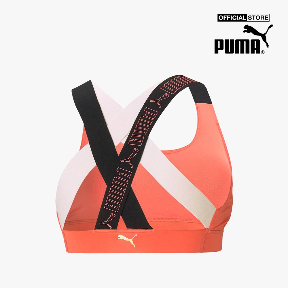 PUMA - Áo bra thể thao nữ Mid Impact Feel It 520299-24