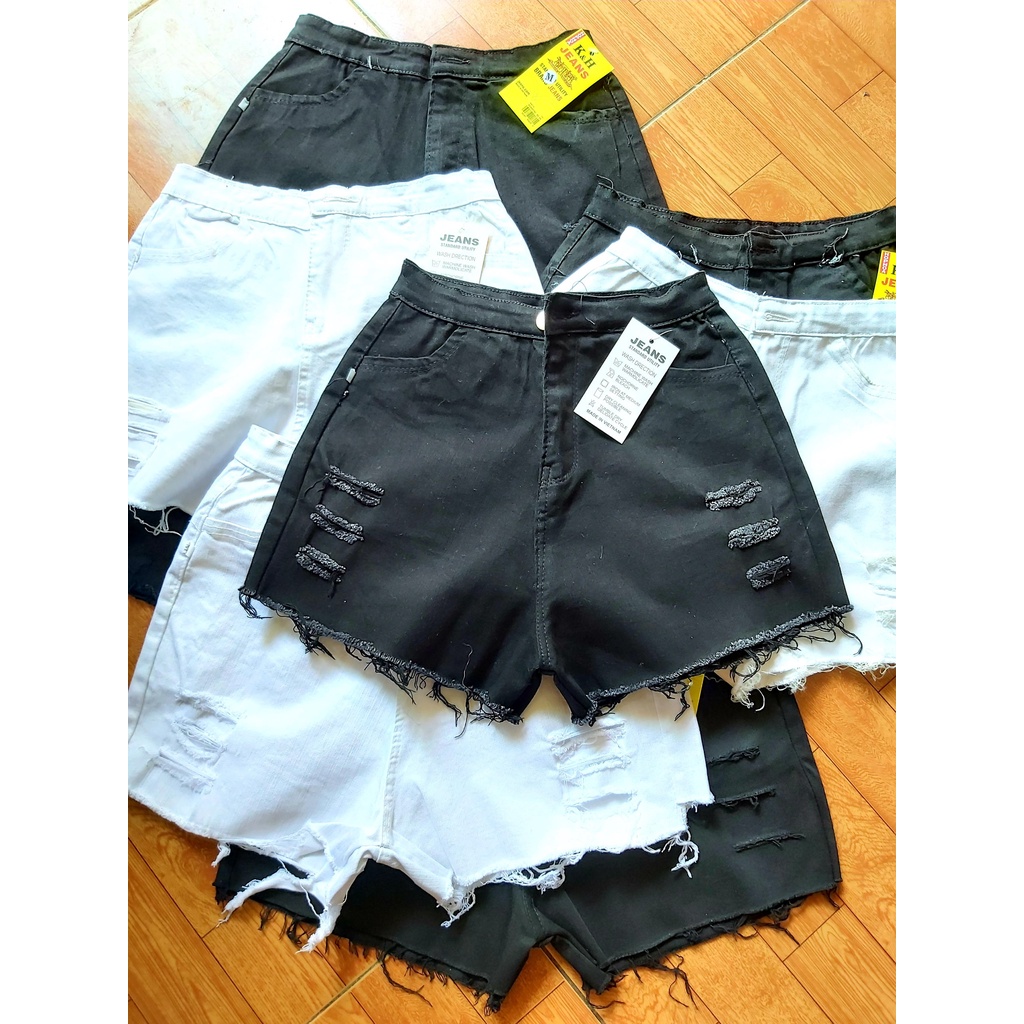 Quần đùi kaki co dãn tua lai SL22021