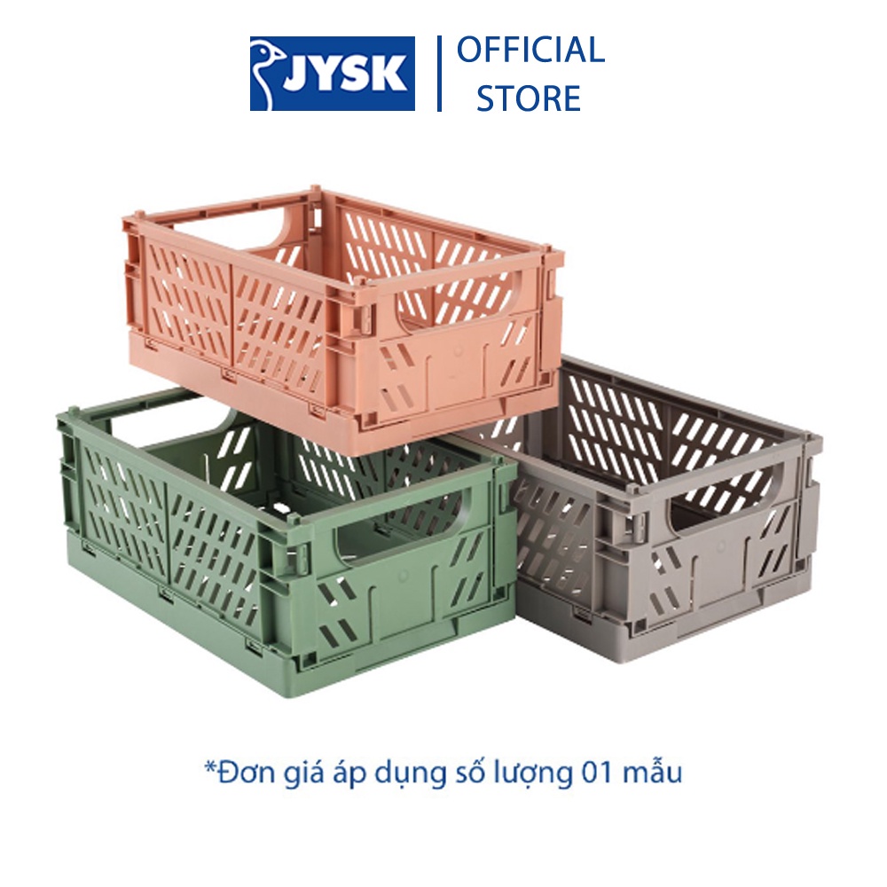 Hộp đựng | JYSK Milas | nhựa pp | nhiều màu | nhiều kích thước