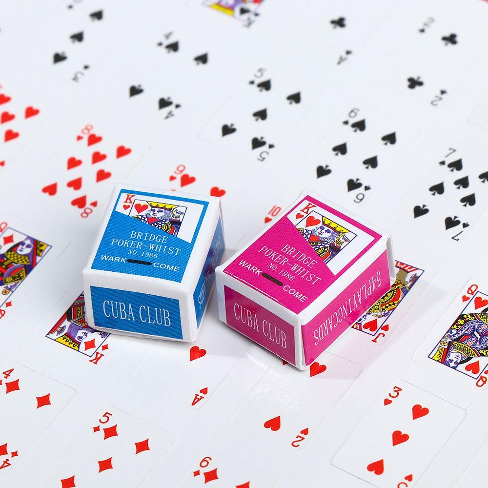 1 Bộ Bài Poker Mini Tỉ Lệ 1: 12 Cho Nhà Búp Bê