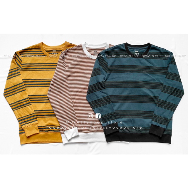 Áo sọc tay dài có bo | BigBuy360 - bigbuy360.vn