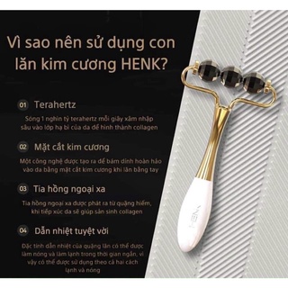 Thanh lăn kim cương HENK chăm sóc da mặt