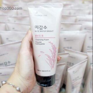Sữa rửa mặt gạo Rice Water Bright Cleansing Foam TheFaceShop