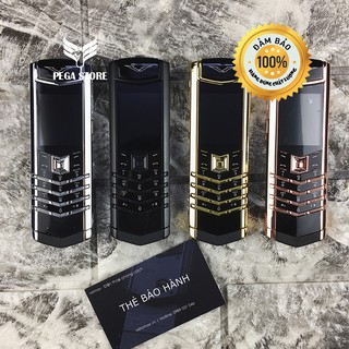 Điện thoại độc K8 lưng da giá rẻ (Đen Bạc)