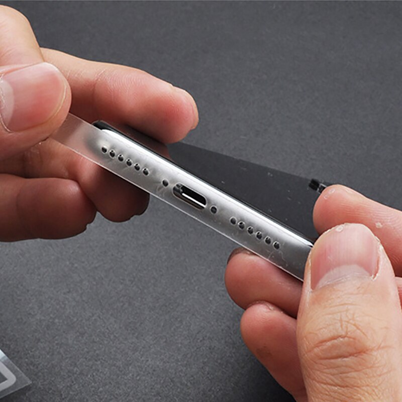 Hoce Khung Mềm Miếng Dán Bảo Vệ Cho iPhone 15 12 13 14 Pro MAX 12 13 Mini Siêu Mỏng Biên Giới Bên Miếng Dán Phim