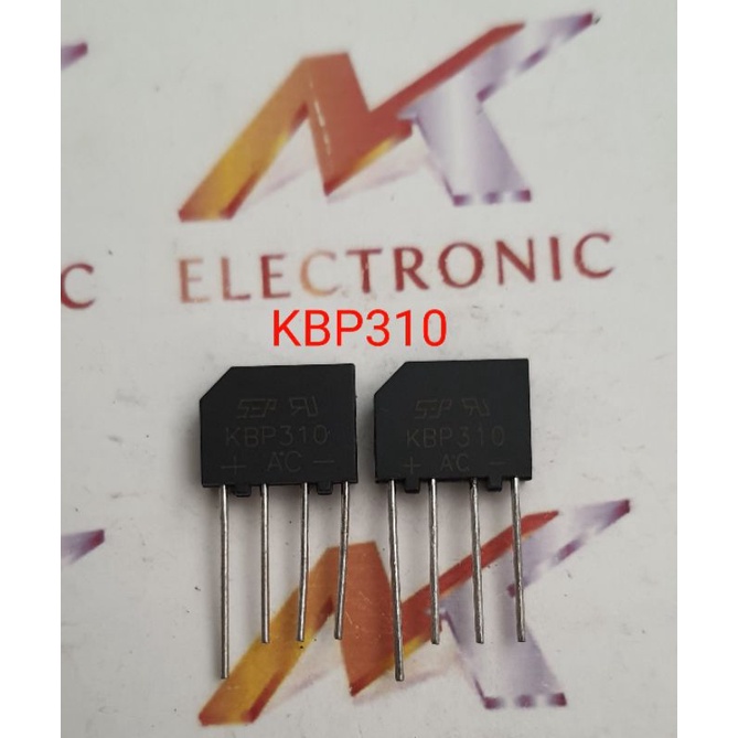 Diode cầu - chỉnh lưu cầu KBP310 310 3A 1000V DIP4