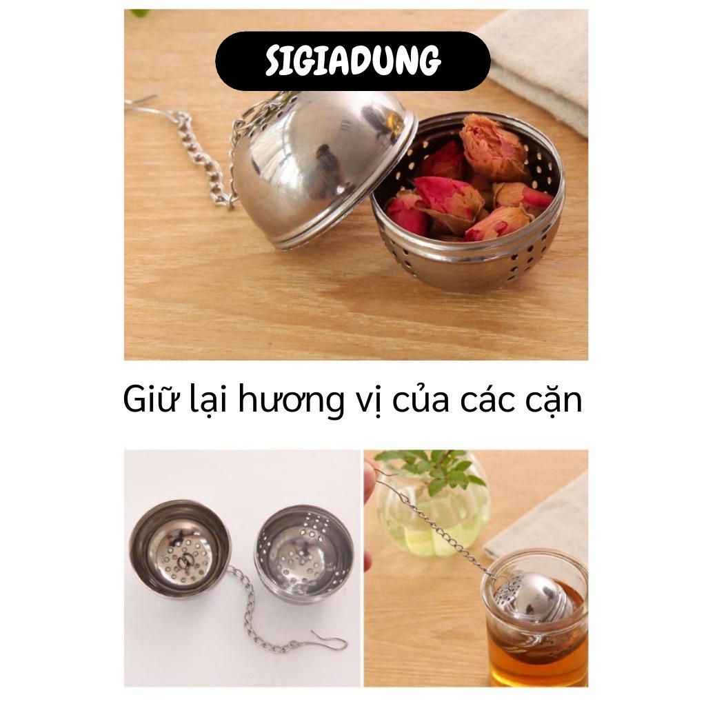 [SGD] Lọc Xác Trà - Dụng Cụ Lọc Trà Inox Hình Cầu Chịu Nhiệt, Chống Gỉ 8571