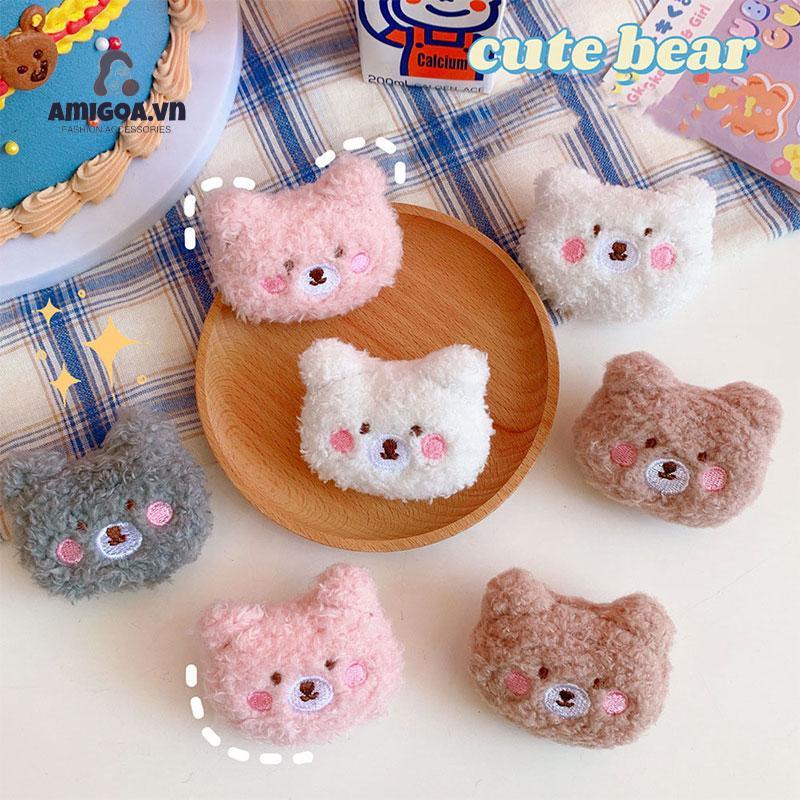 Ghim Cài Áo Hình Gấu Bông Dễ Thương diy